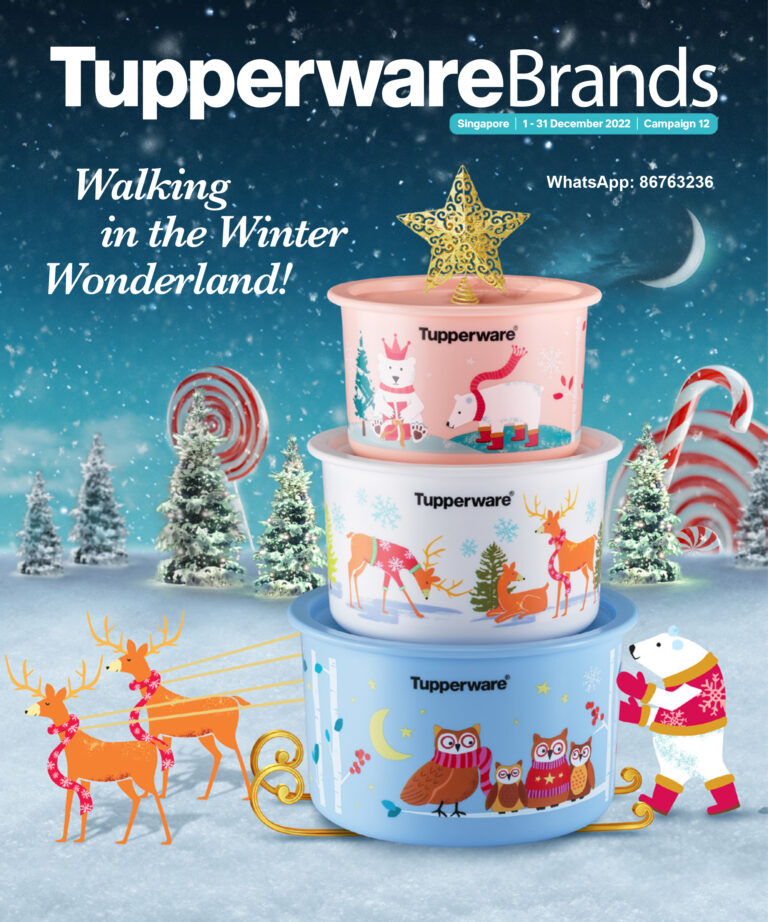 Tupperware Singapore Catalogue December 2022 | Tupperware Singapore